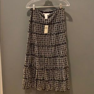 Max Studio tea length skirt